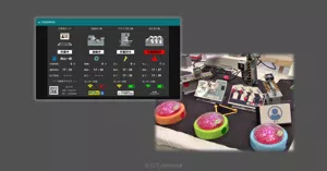 工場における人と機械の可視化デモ動画と改善情報